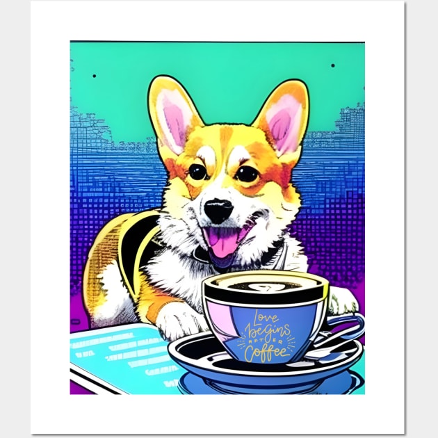 Pembroke Welsh Corgi Wall Art by Megaluxe 